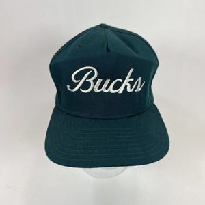 New Era Pro Model Cap Milwaukee Bucks Hat Med/Large Snapback USA Script Green